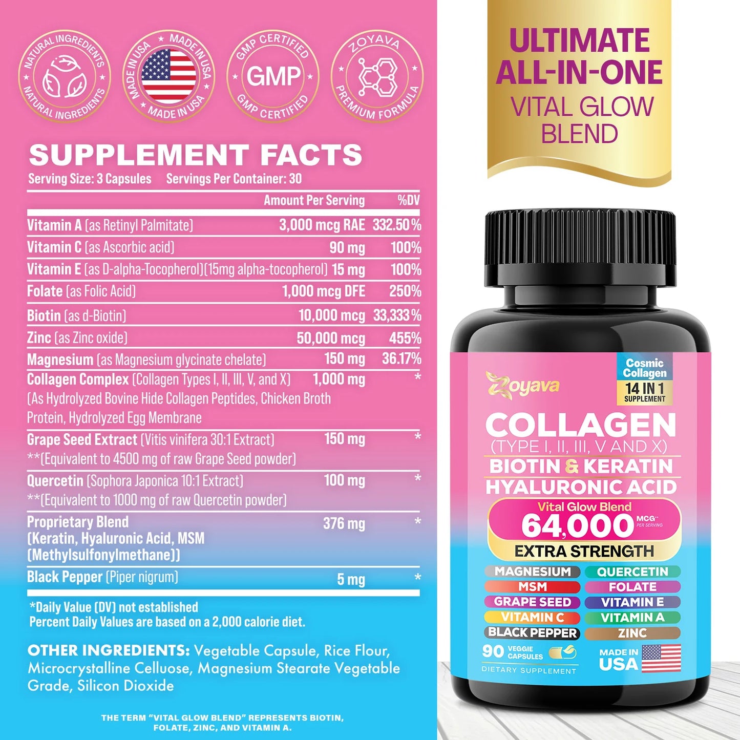 Zoyava Collagen 14-in-1
